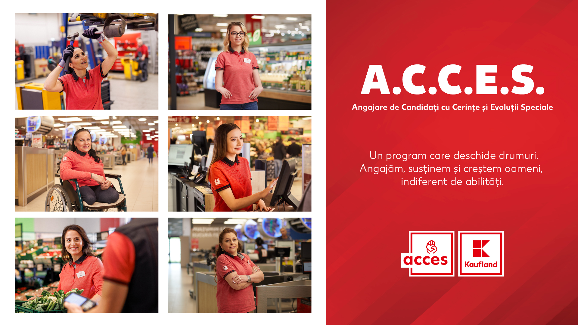 Programul Kaufland A.C.C.E.S. – un model de incluziune și echitate pe piața muncii