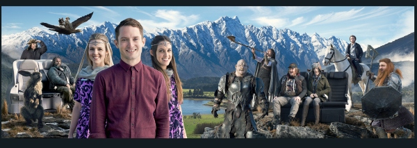 Cel mai epic video instructiv facut vreodata: siguranta in zbor cu...hobbiti