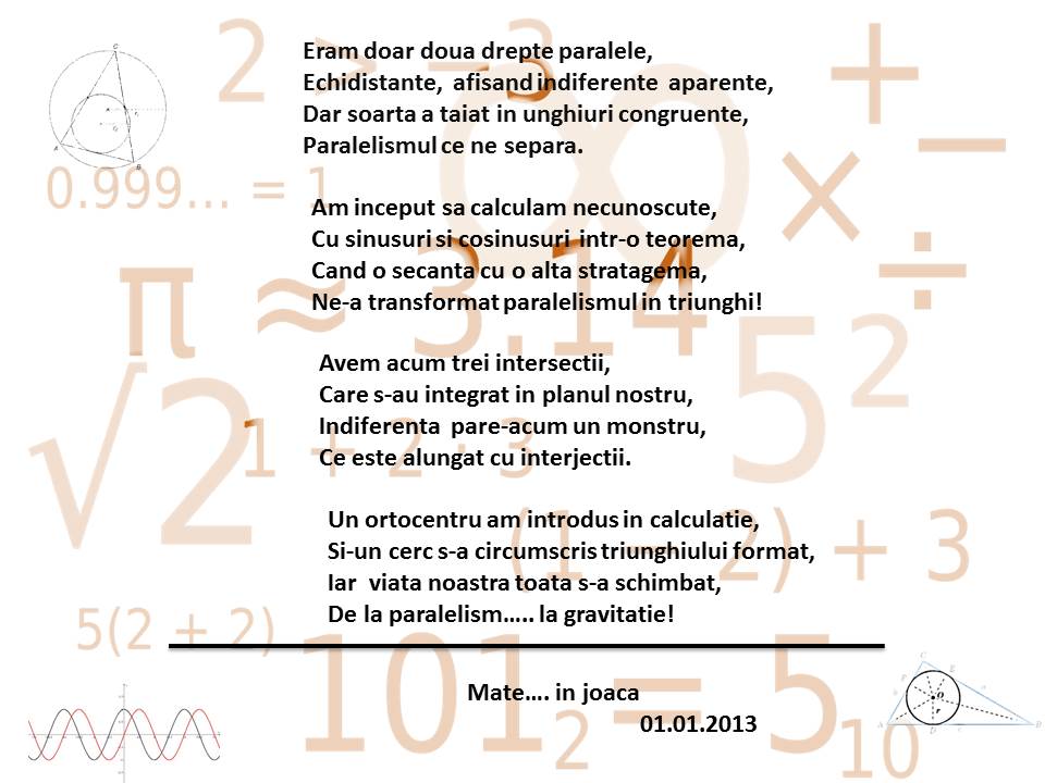 Matematica și managementul - separat sau împreună?