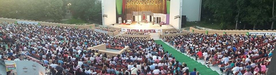 Teatru în aer liber și premii la final de stagiune Teatrul Elisabeta