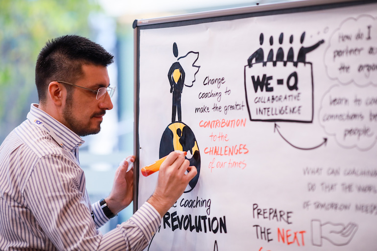 Iulian Olariu: Facilitarea vizuală nu este despre desen!