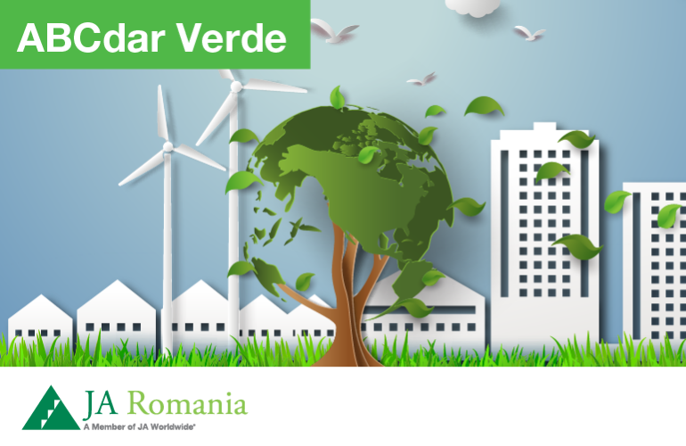 ABCdar Verde - proiect pilot realizat în parteneriat de Junior Achievement și Holcim România, dedicat responsabilității față de mediu