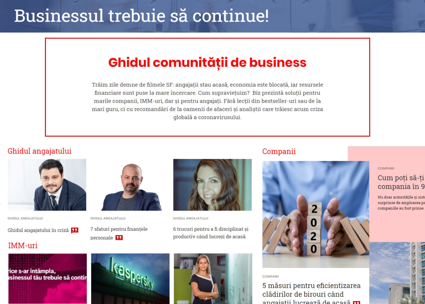 S-a lansat BizRomania.ro, ghidul comunității de business