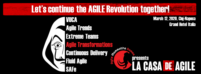 Color in Projects anunță ediția a XII-a a Agile Mammoths Games Cluj-Napoca