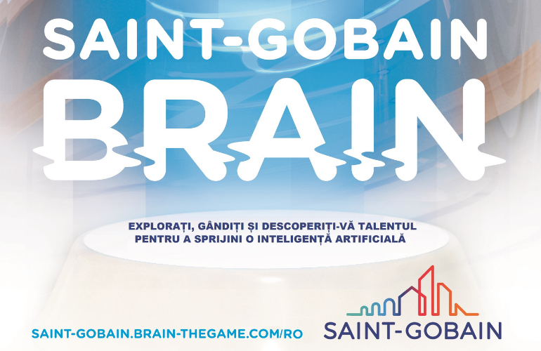 Saint-Gobain anunță lansarea unui joc de tipul Serious Game pentru a facilita recrutarea și descoperirea de noi talente: SAINT-GOBAIN BRAIN