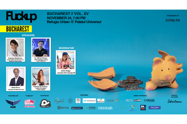 Andreea Moldovan, Dr. Mihail Pautov, Matei Păun și Andreea Runceanu ne dezvăluie poveștile lor despre eșecurile în carieră