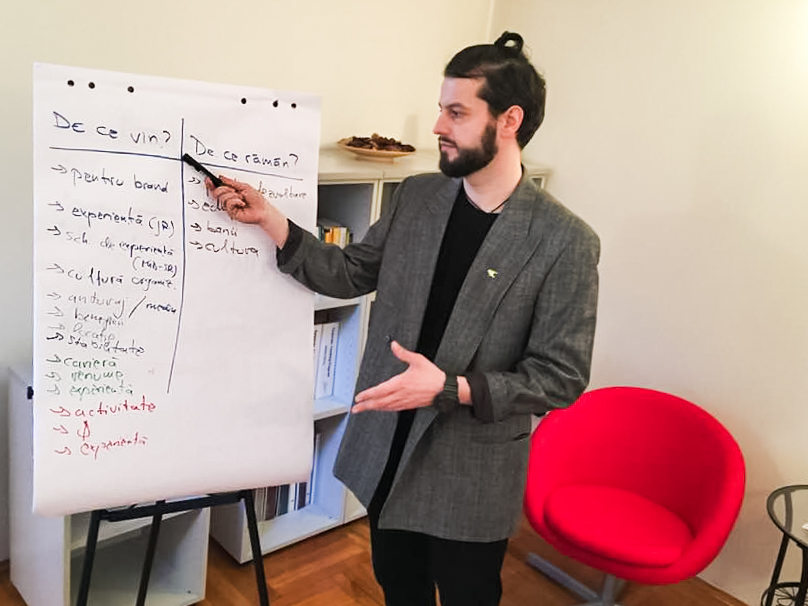 Matei Alecu: Nu te facem recrutor. Îți oferim o conversație sinceră